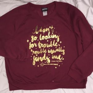 Harry Potter Sweatshirt Sz XXL    F17